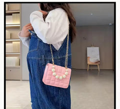 Princes girl preal Fashion hand bag