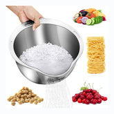 Rice Washer Strainer Bowl