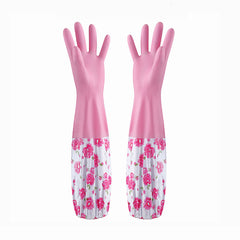 Dishwashing Rubber Wash Clothes Rubber Gloves