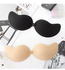 Mango Shape Silicone Chest Stickers Bra Self Adhesive Strapless