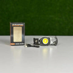 Multifunctional LED Rechargeable Keychain Light  (নাম্বার সহ চাবির রিং free )