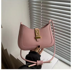 Fashion casual woman cross solid bag