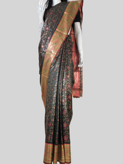 কাতান শাড়ি