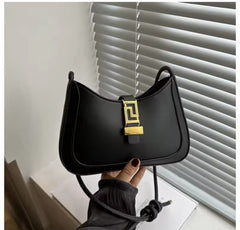 Fashion casual woman cross solid bag