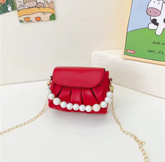 Beaded handle Cross body baby bag