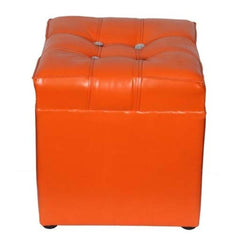 Square Shape PU Leather Rest Stool 13"13"13"