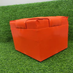 Square Shape PU Leather Rest Stool 13"13"13"