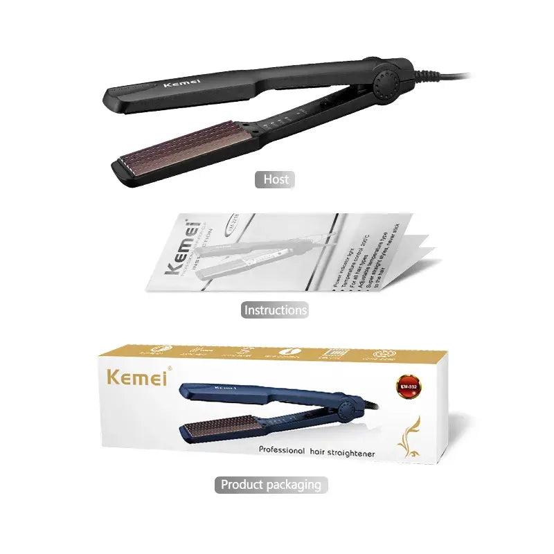 kemei km-329 hair straightener