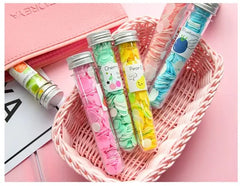 Portable Travel Boxed Mini Soap Paper 1 Box Multicolor