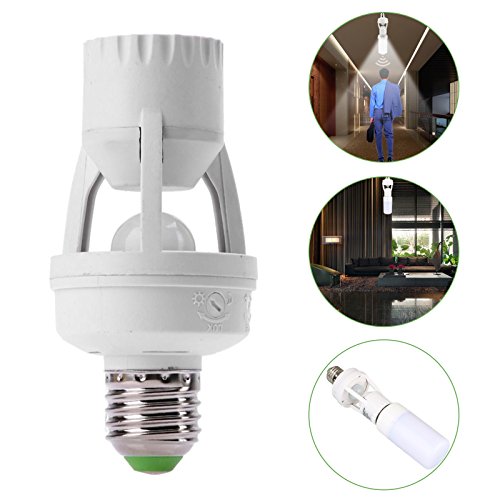 অটোমেটিক মোশন সেন্সর বাল্ব হোল্ডার (PIR Infrared Sensor)