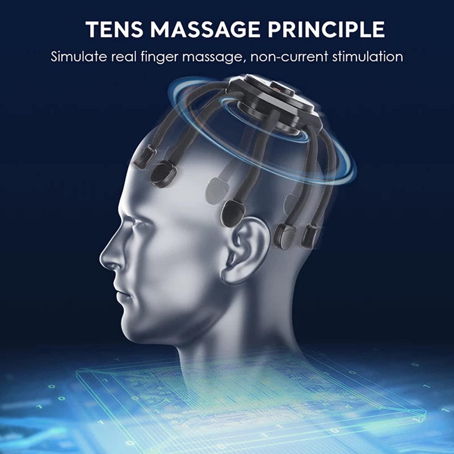Rechargeable Head Massager