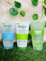 Simple Kind to Skin Refreshing Facial Gel Wash-150ml