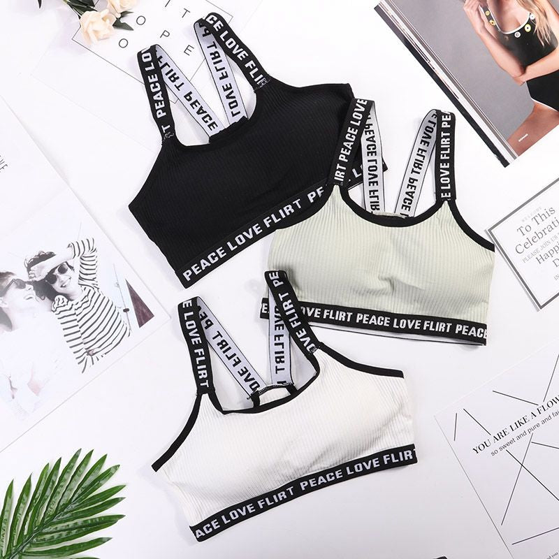 Young Girls Sexy Sport  bra