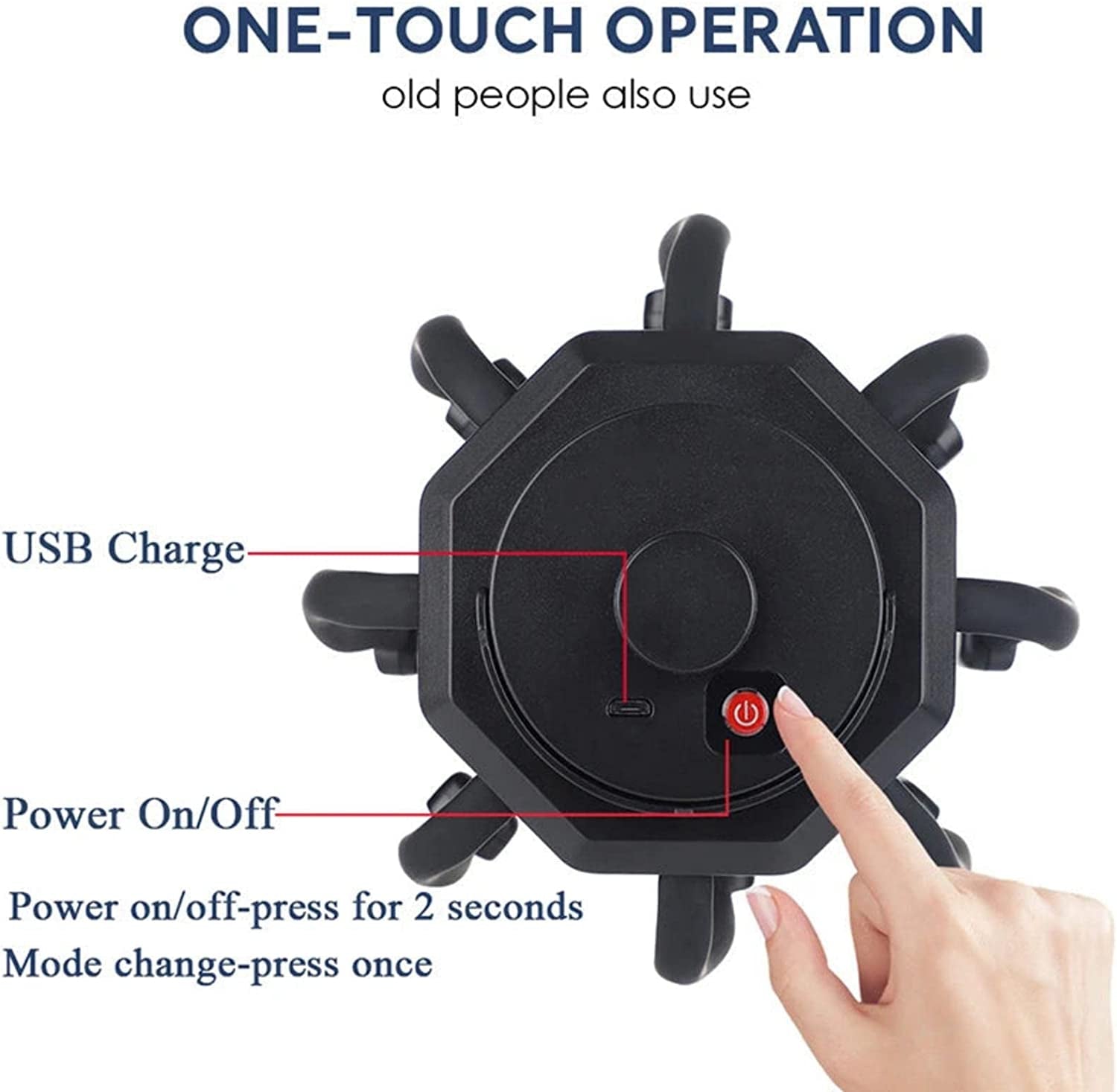 Rechargeable Head Massager