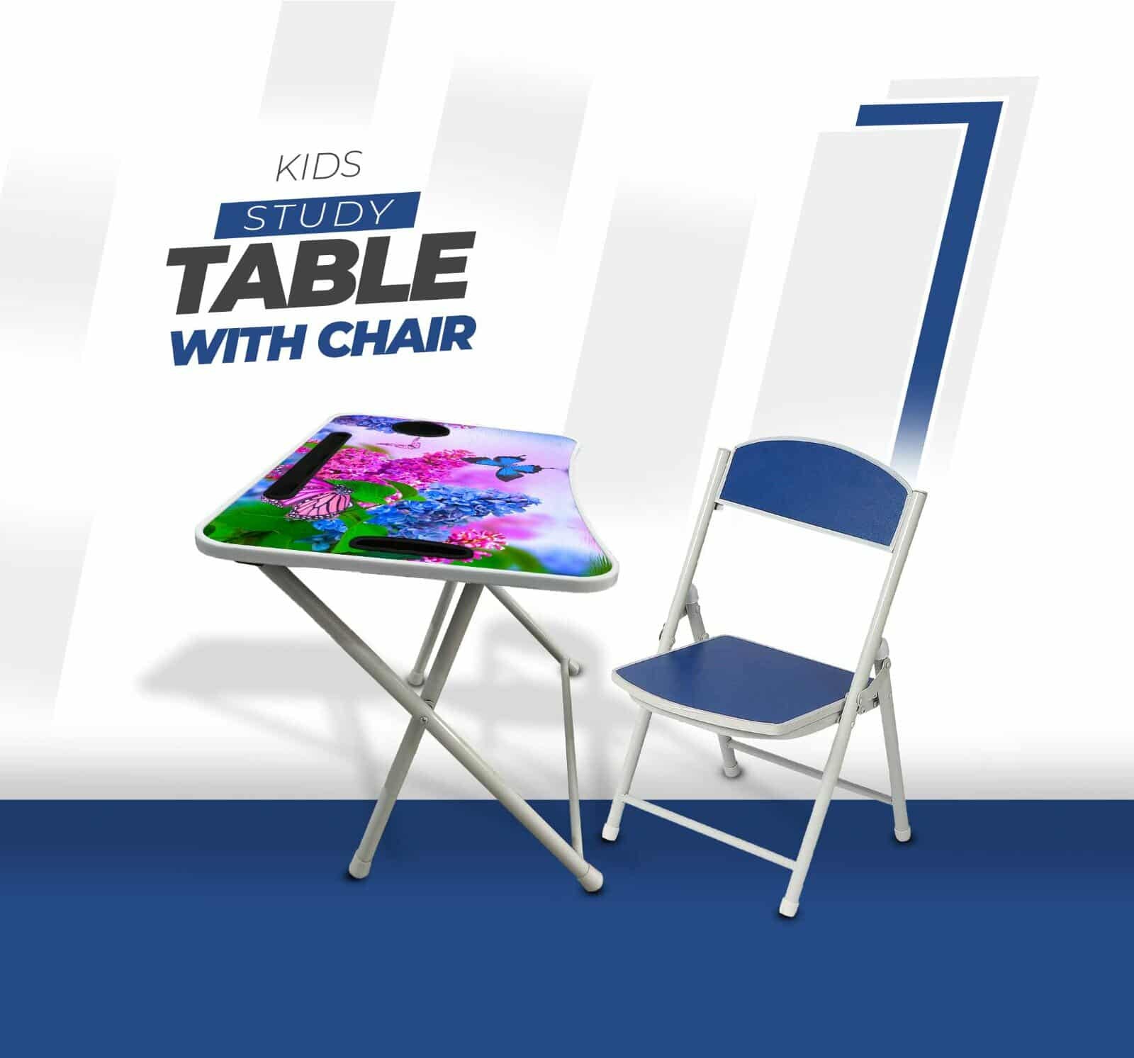 baby table with chair