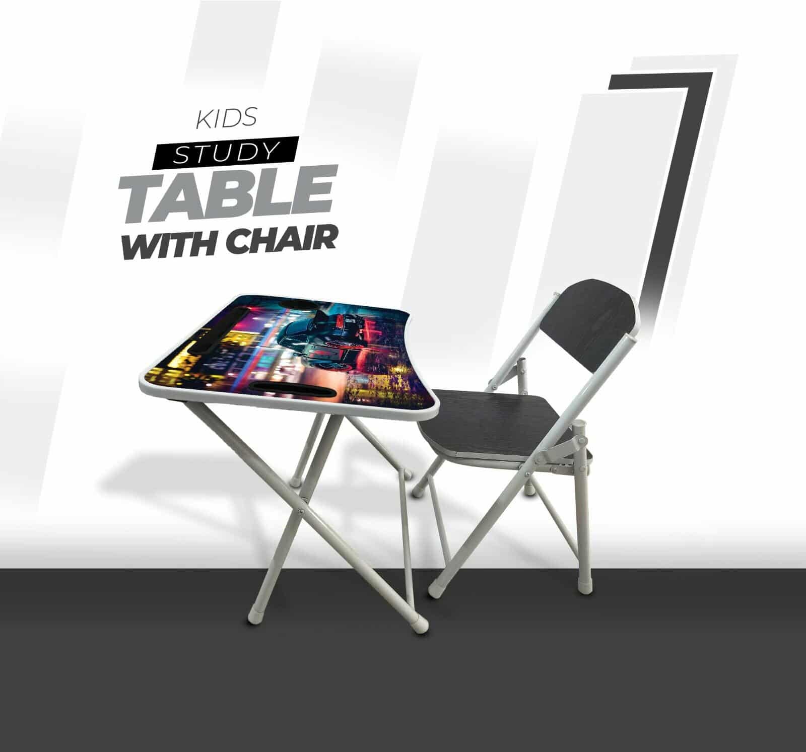 baby table with chair