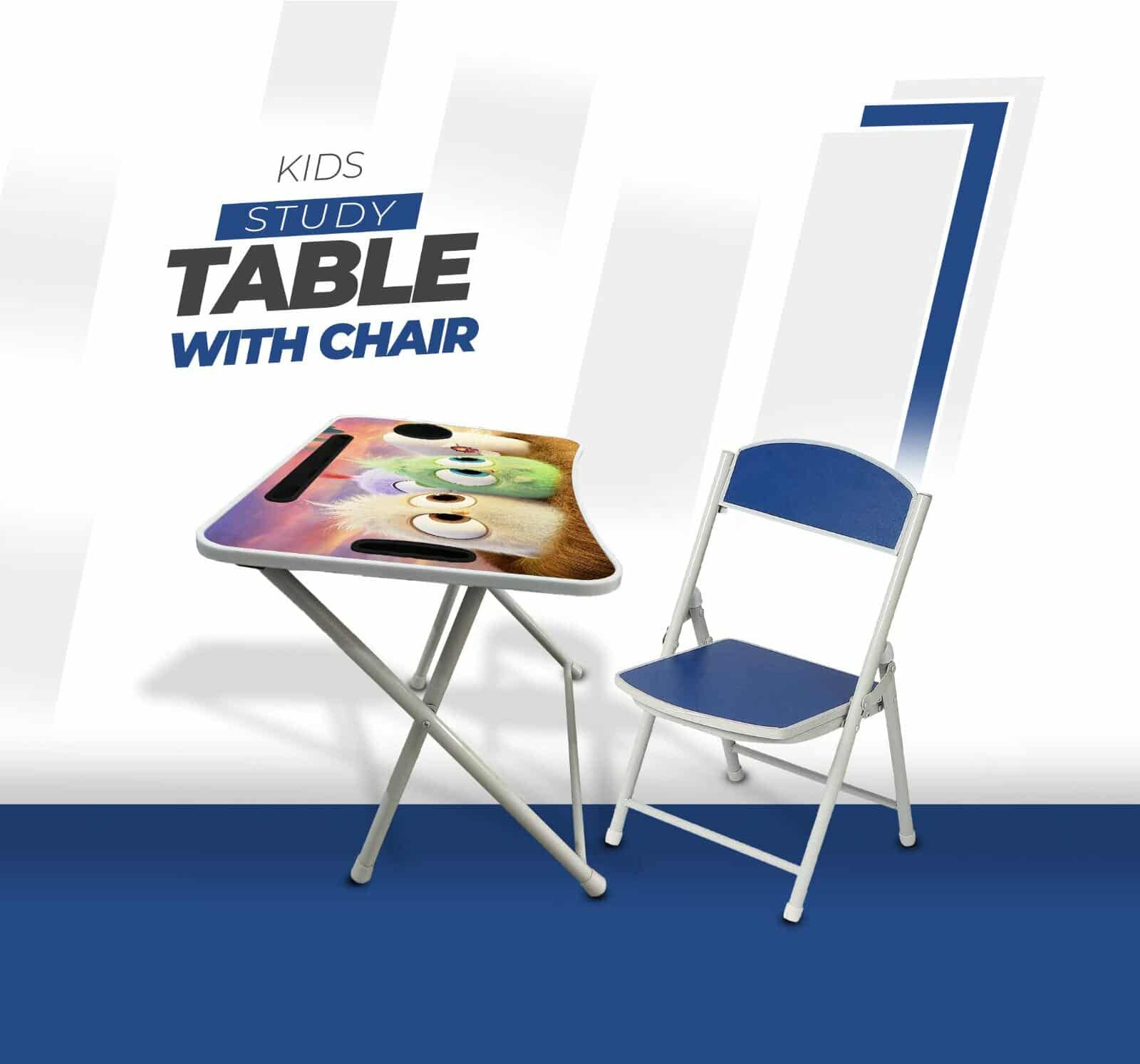 baby table with chair