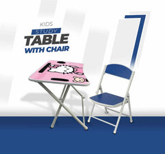 baby reading table with chair