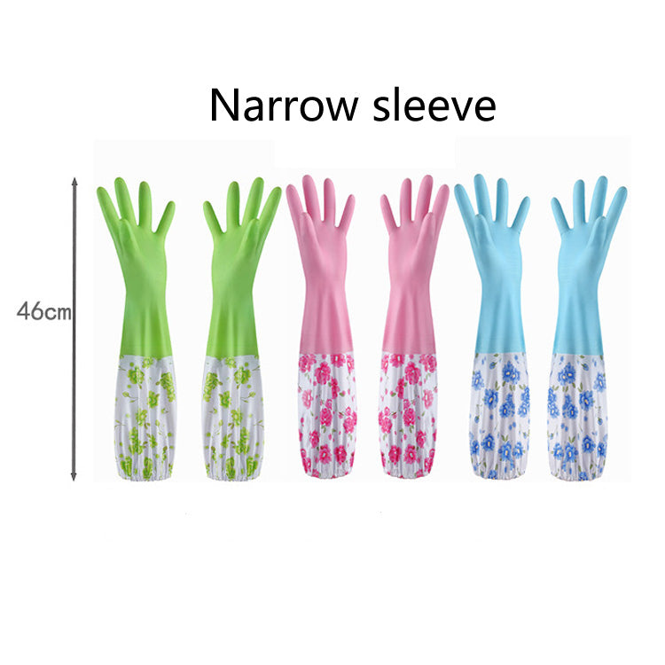 Dishwashing Rubber Wash Clothes Rubber Gloves