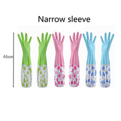 Dishwashing Rubber Wash Clothes Rubber Gloves