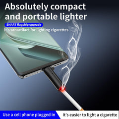 USB-C ব্লো লাইটার (নাম্বার সহ চাবির রিং free )
