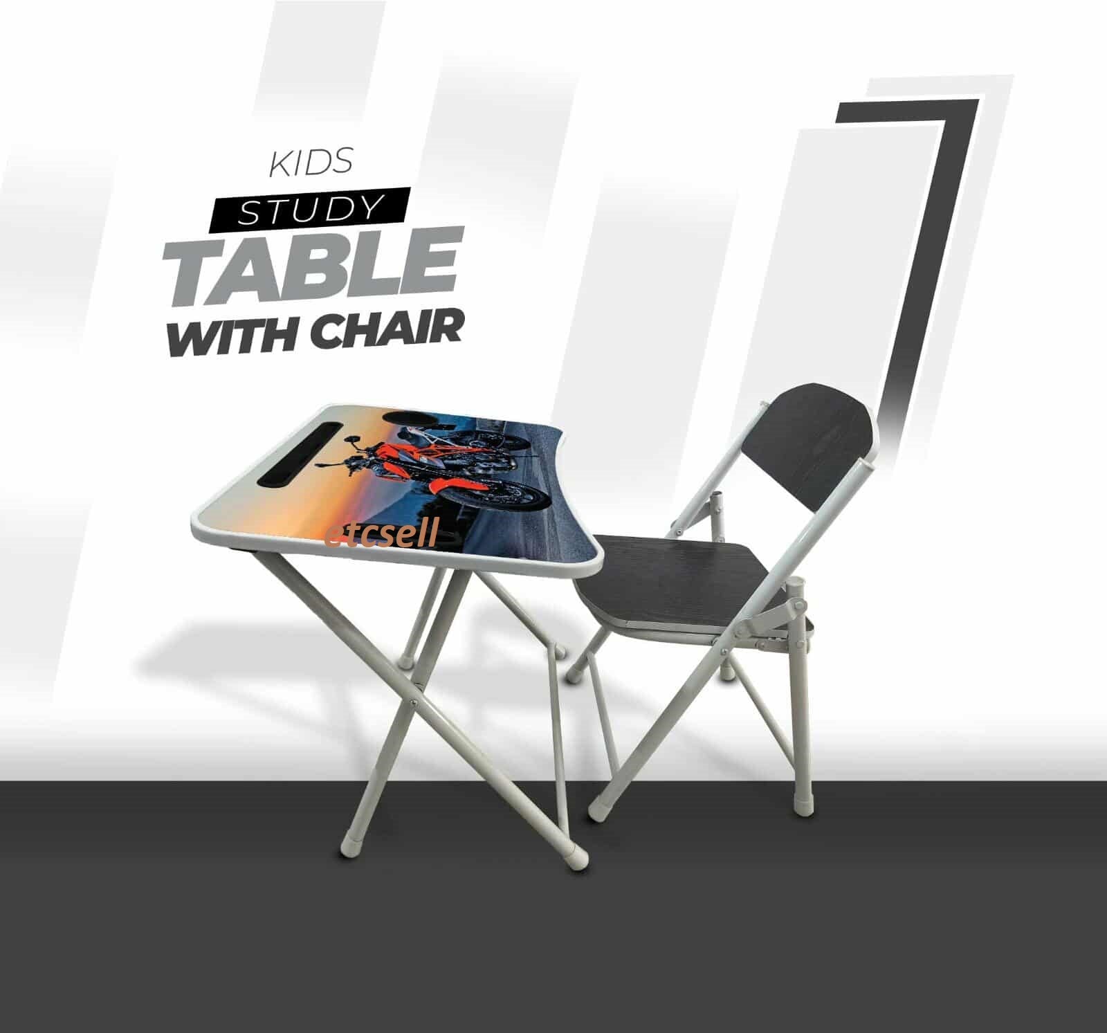 baby table with chair