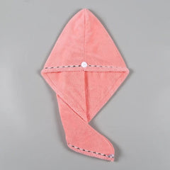 Magic Hair Wrap Bath Salon Towels Fast Drying Absorbent Cap For Women And Girls
