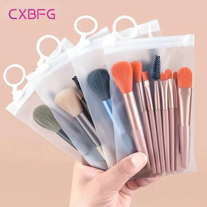 8PCS Mini Pro Soft Makeup Brushes  set