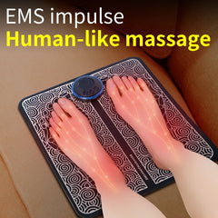 Electric EMS Foot Massager Pad Foot Massage Mat