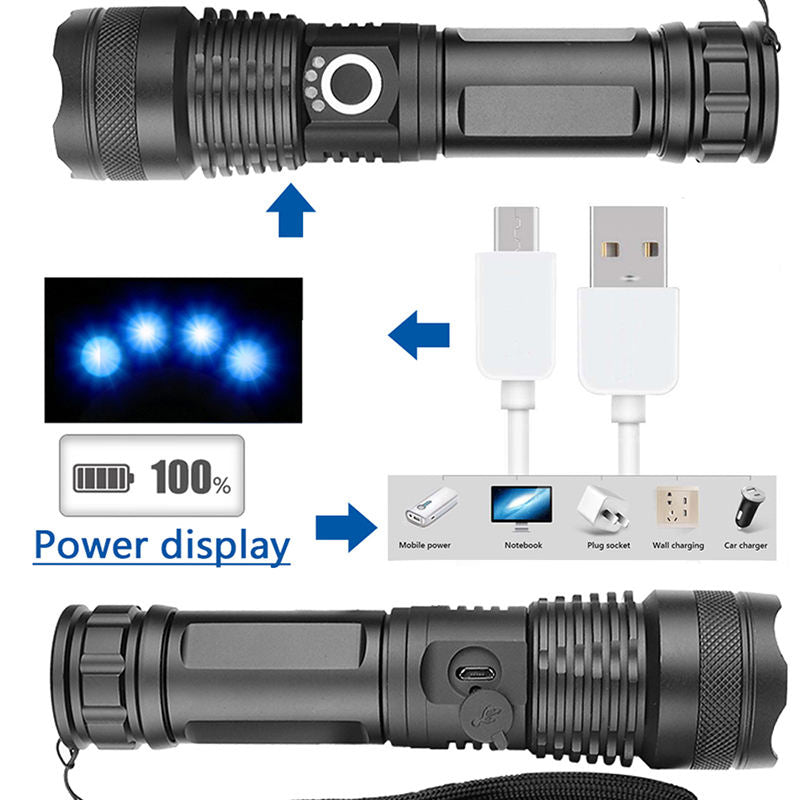 USB Rechargeable torch light