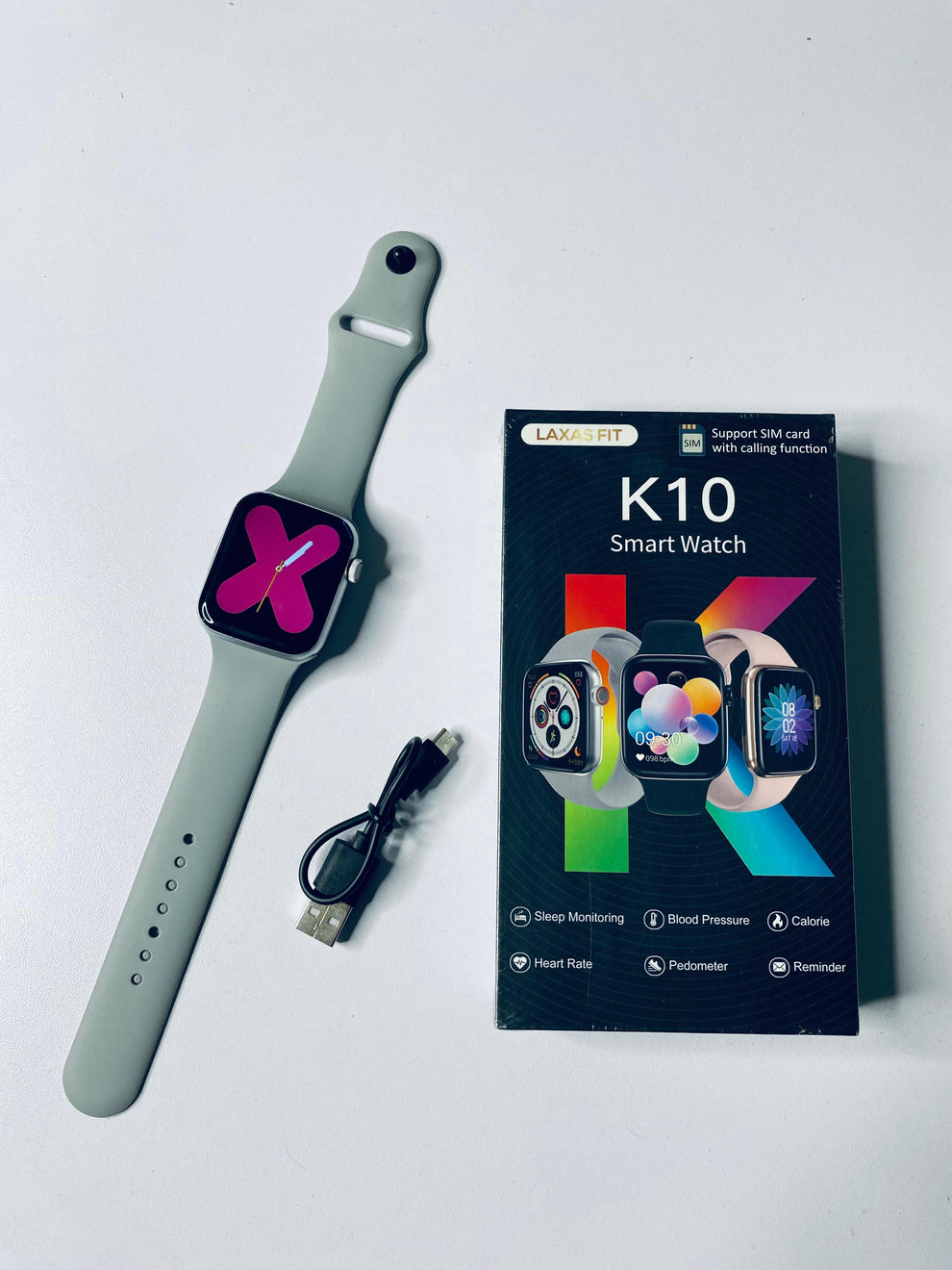 Sim Supported K10 Smartwatch