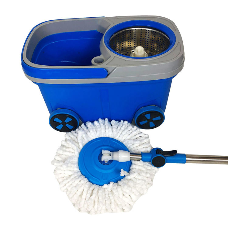 Best quality 360° auto spin mop bucket home cleaning cotton mop cleaning solution