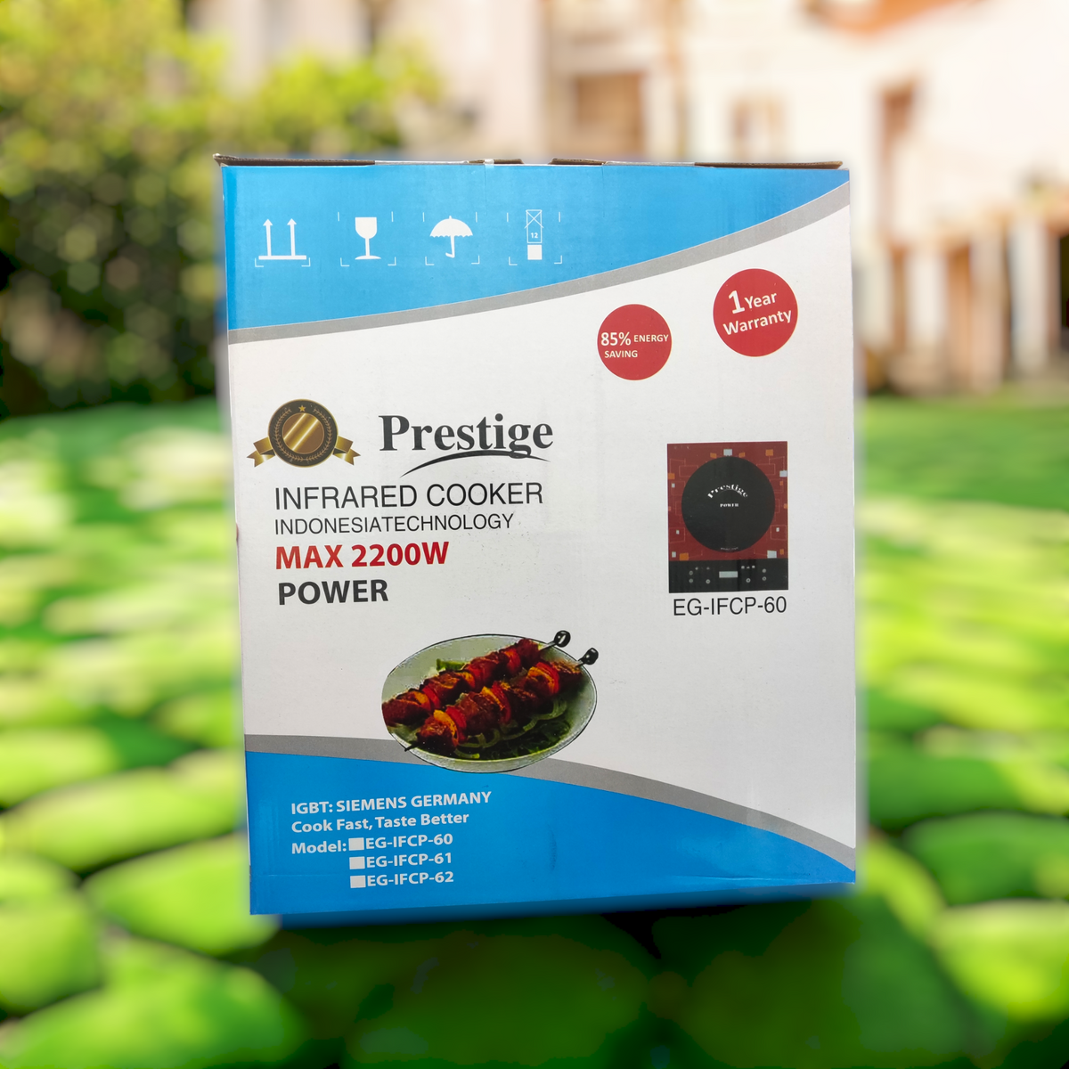 Prestige / power infrared cooker( EG-IFCP-60) max 2200W