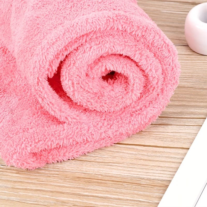 Magic Hair Wrap Bath Salon Towels Fast Drying Absorbent Cap For Women And Girls