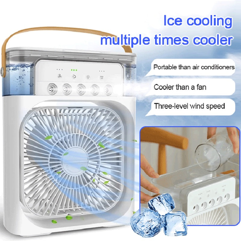 Portable Mini Water Air Cooler Table Fan - 10W