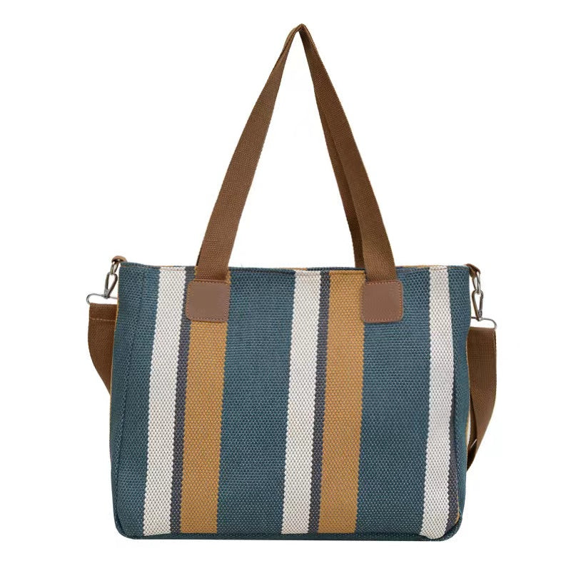 Summer beach woman tote bag