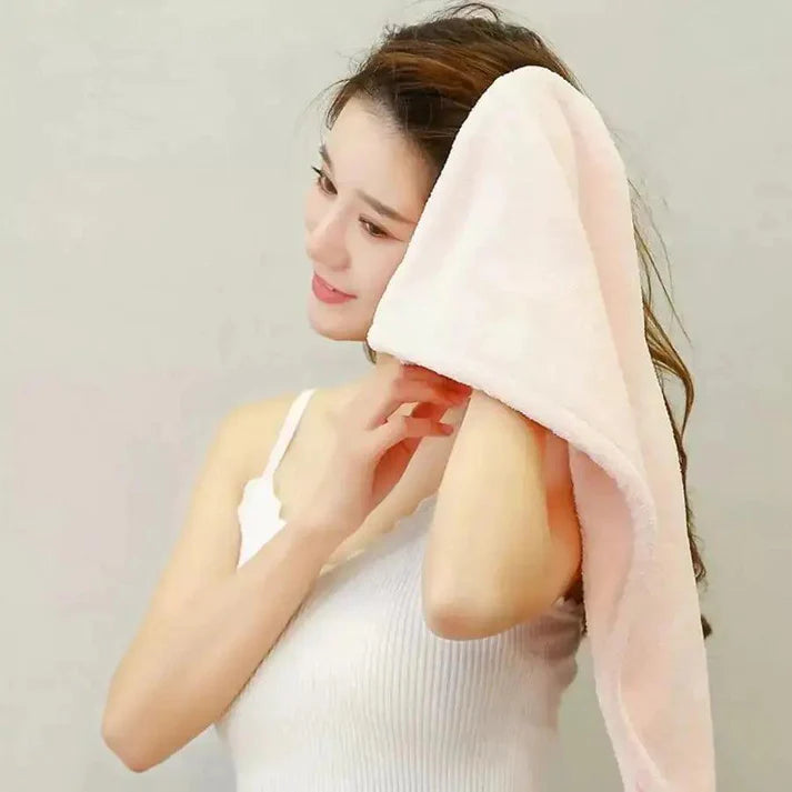 Women Quick-drying Shower Head Towel