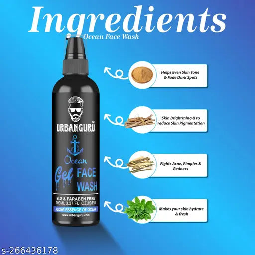 Muuchstac Ocean Face Wash for Men