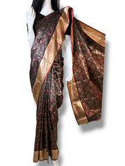 টানাবানা কাতান শাড়ি