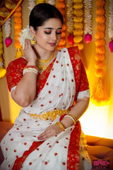 Saree + blouse
