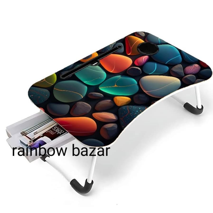 Laptop folding table