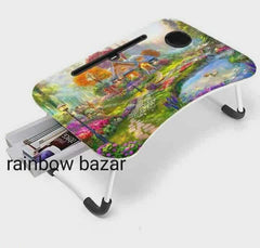 Laptop folding table