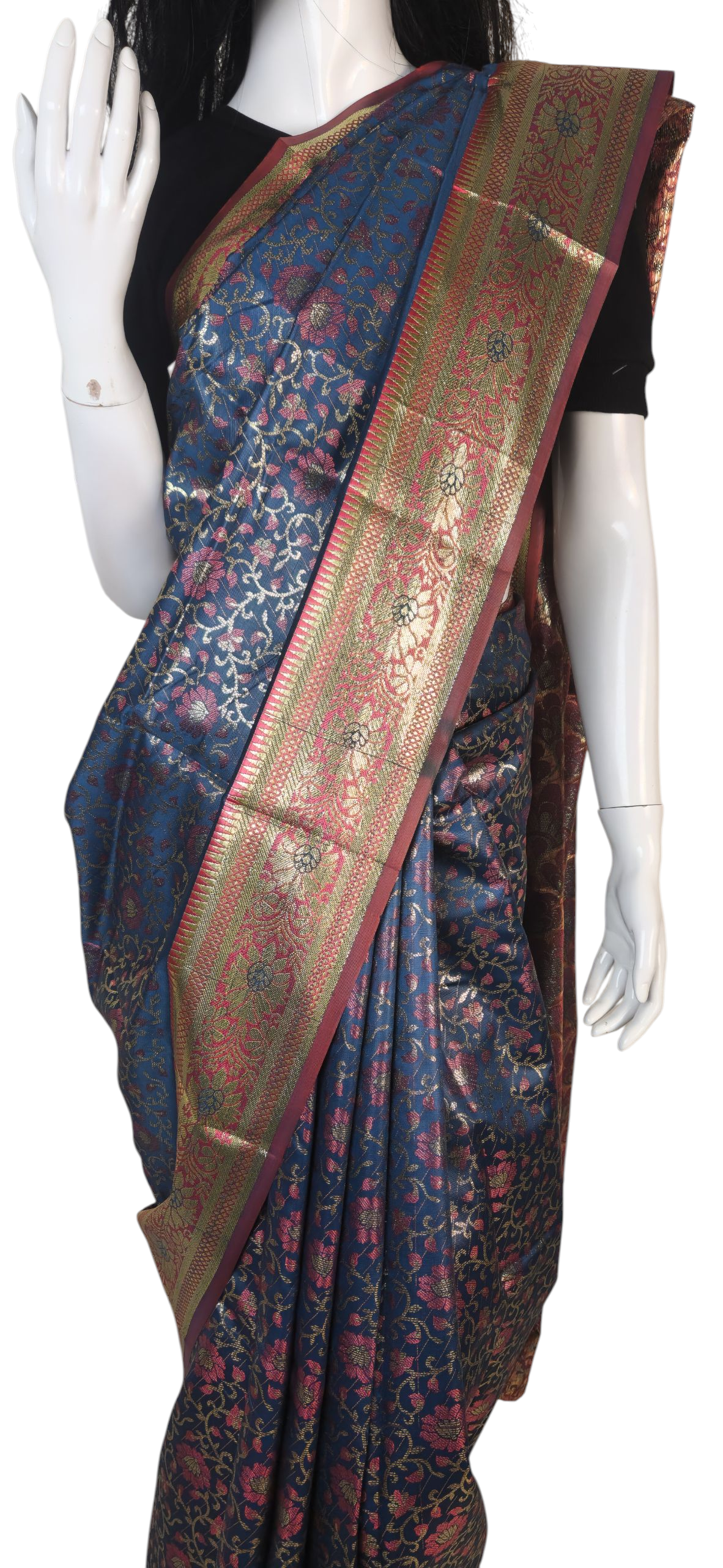 তানবানা কাতান শাড়ি