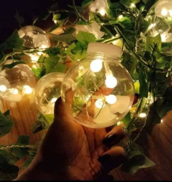 Wish Ball Leaf Curtain Light