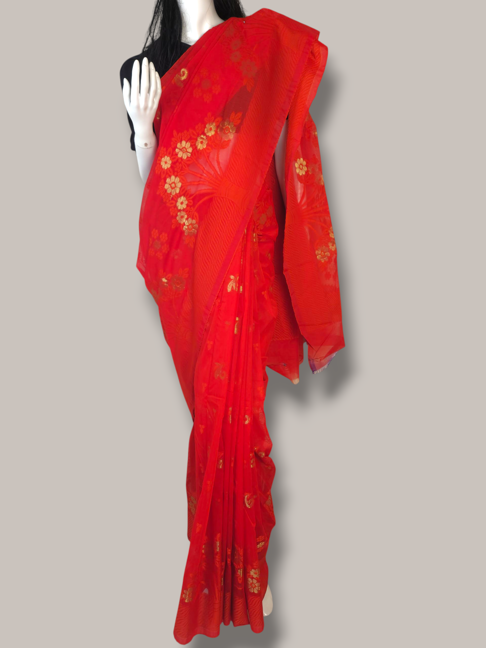 জামদানি কটন শাড়ি