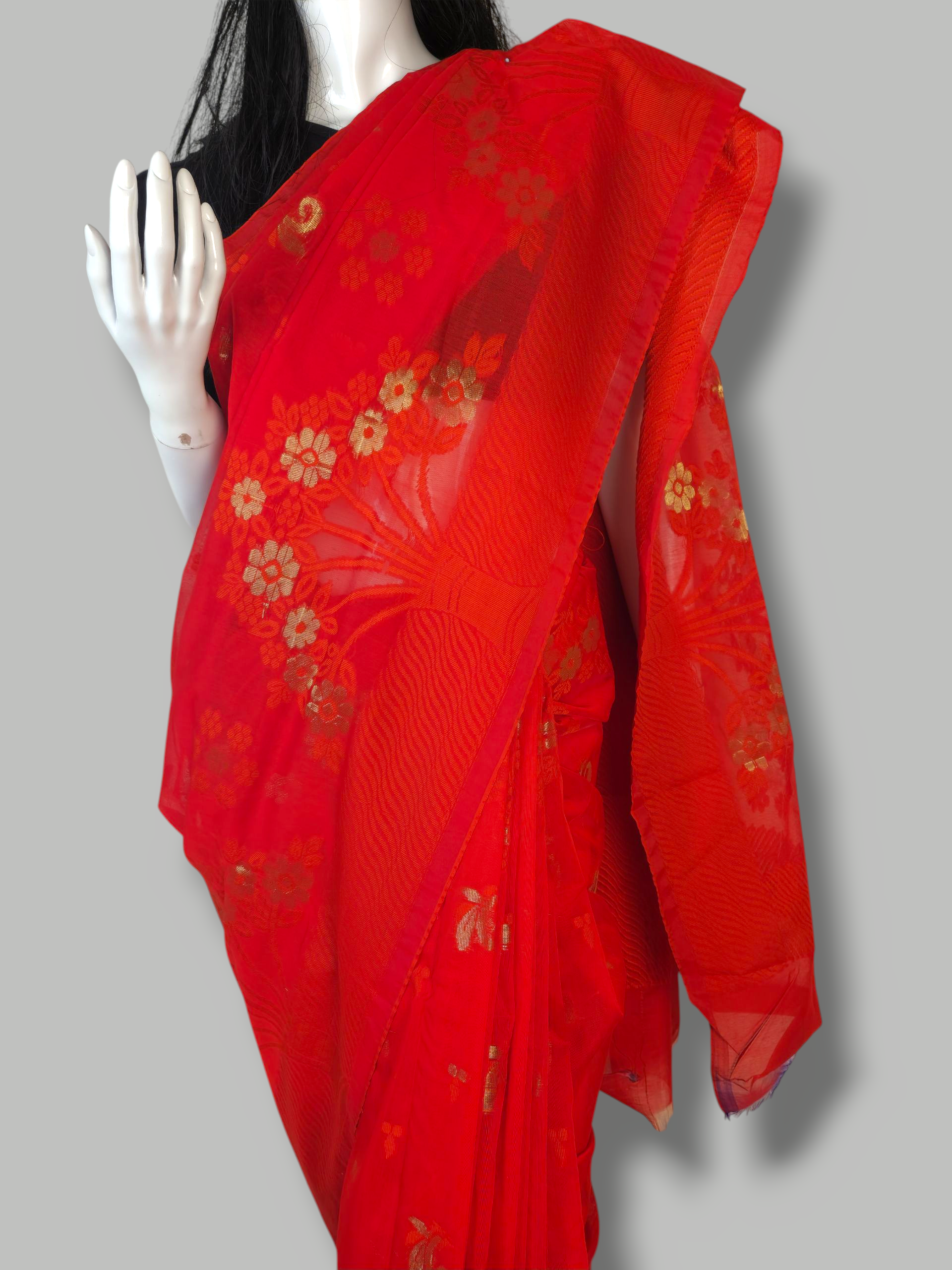 জামদানি কটন শাড়ি