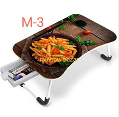 Laptop folding table