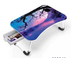 Laptop folding table