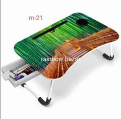 Laptop folding table