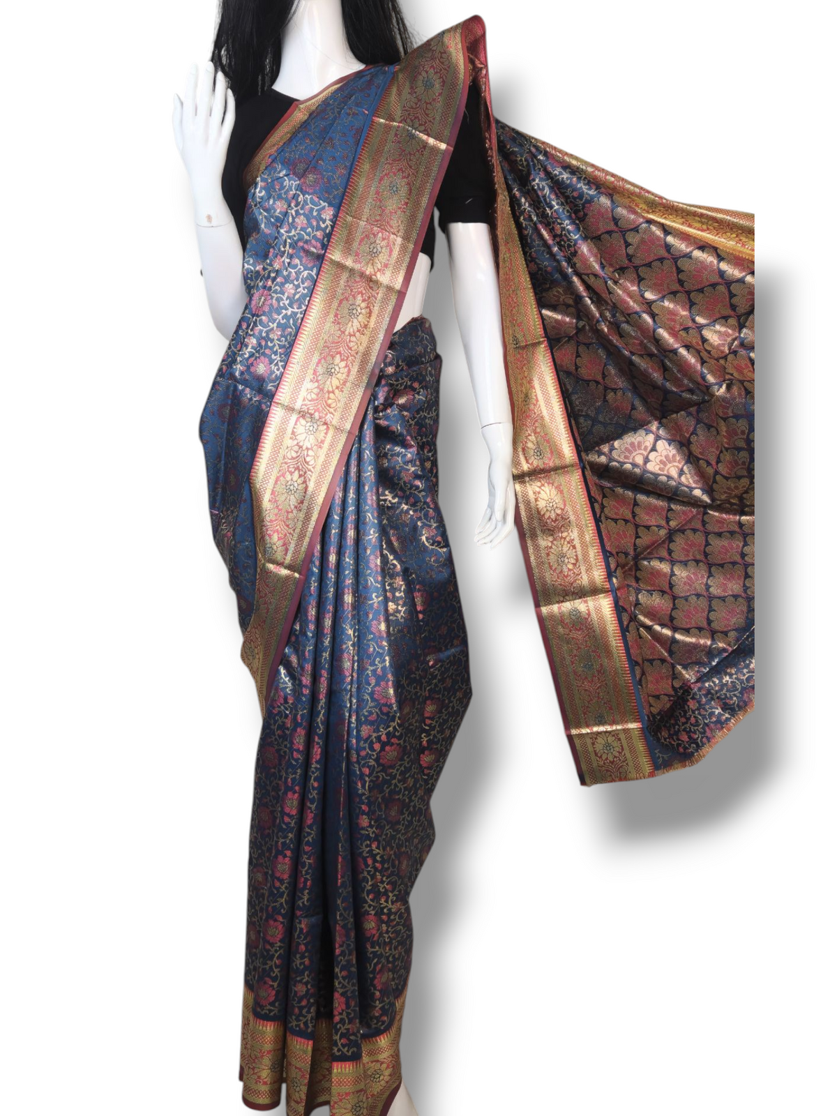 তানবানা কাতান শাড়ি